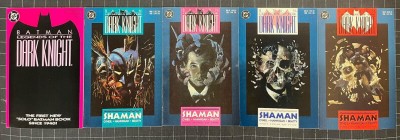 Batman: LOTDK (1989) #'s 1 2 3 4 5 Complete "Shaman" NM- (9.2) Lot