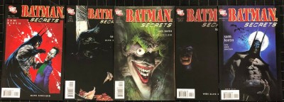 Batman Secrets (2006) #1 2 3 4 5 NM (9.4) complete set Joker
