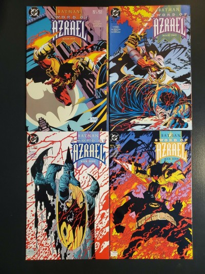 Batman Sword of Azrael Complete Set #1-4 (1993) NM- 1st app Azrael|