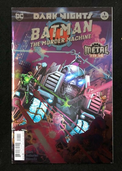 Batman: The Murder Machine (2017) #1 VF Foil Cover 1st Printing