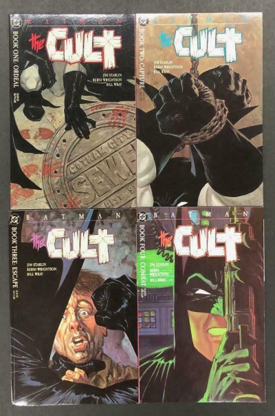 Batman: The Cult (1988) #'s 1 2 3 4 Complete VF/NM Set Wrightson Starlin