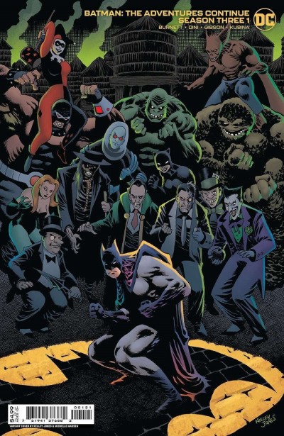 Batman: The Adventures Continue Season Three (2023) #1 NM Kelley Jones Variant