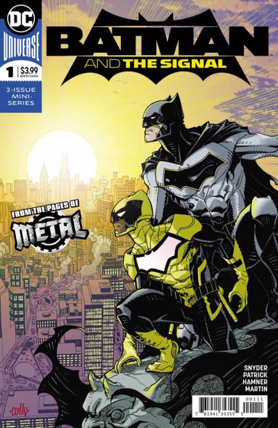 Batman & the Signal (2018) #1 of 3 VF/NM Regular cover A from the pages of Metal