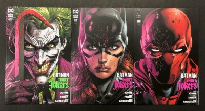 Batman: Three Jokers (2020) #'s 1 2 3 VF/NM Jason Fabok Regular & Variant Set
