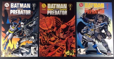 Batman versus Predator (1991) 1 2 3 VF/NM (9.0) compete set regular editions
