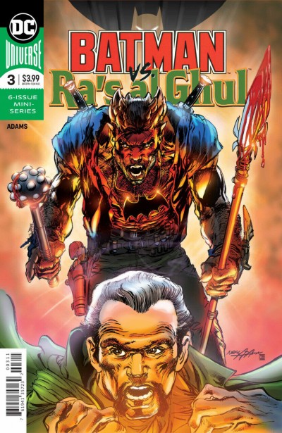 Batman vs. Ra's Al Ghul (2019) #3 of 6 VF/NM Neal Adams Cover Art Story