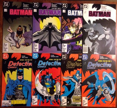 Batman Year One & Year Two (1987) #1 2 3 4 two complete sets Miller McFarlane