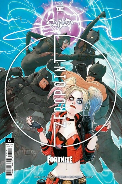 Batman/Fortnite (2021) #6 Mikel Janin Cover Sealed Batarang Axe Code