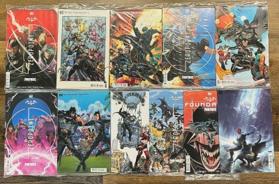 Batman/Fortnite (2021) #'s 1 2 3 4 5 6 NM Complete First Print Lot Sealed Codes