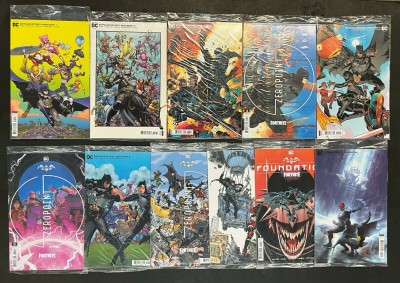Batman/Fortnite (2021) #'s 1 2 3 4 5 6 NM Complete Lot of 11 Sealed with Codes