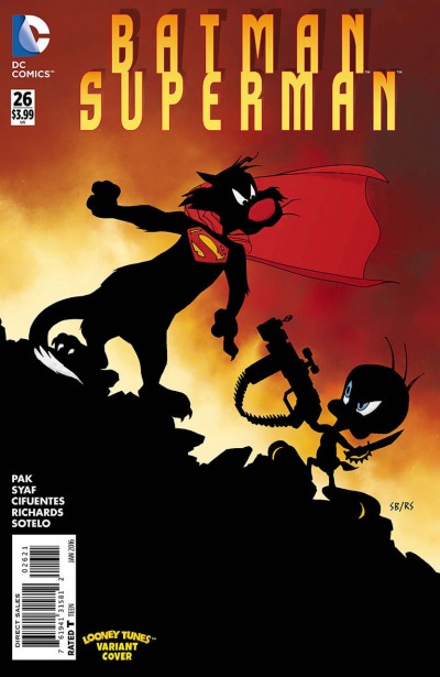 BATMAN/SUPERMAN #26 VF/NM DARK KNIGHT RETURNS #4 COVER SWIPE SYLVESTER TWEETY