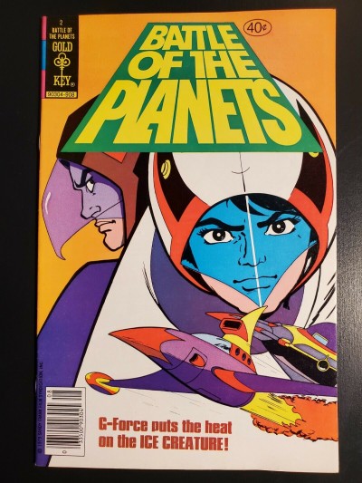 Battle of the Planets #2 (1979) NM- (9.2) Gold Key 2nd app. G-Force Gatchaman |