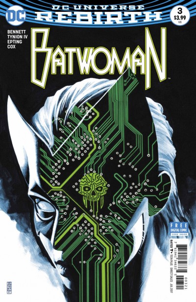 Batwoman (2017) #3 VF/NM JG Jones Variant Cover DC Universe Rebirth