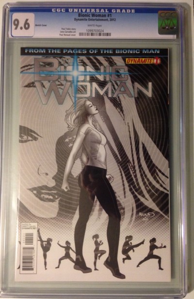 Bionic Woman (2012) #1 CGC 9.6 variant cover Dynamite Ent. (1099703024)