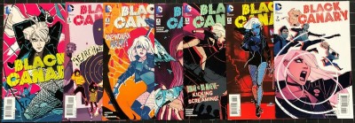 Black Canary (2015) #1-7 NM (9.4)  complete Kicking and Screaming story arc