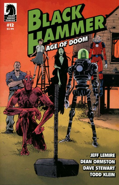 Black Hammer: Age of Doom (2018) #12 VF/NM Paul Pope Cover Dark Horse Comics