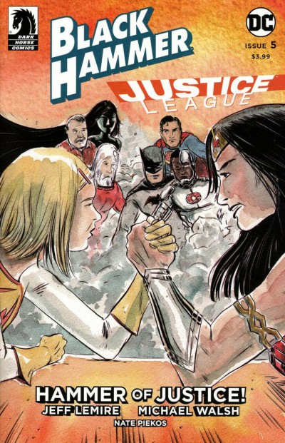 Black Hammer Justice League (2019) #5 NM (9.4) Jeff Lemire cover B