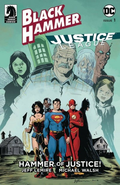 Black Hammer Justice League (2019) #1 NM (9.4) Jeff Lemire cover E