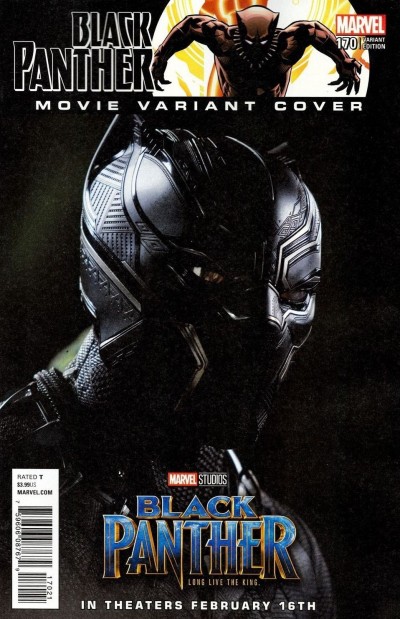 Black Panther (2016) #170 VF/NM 1:10 Movie Variant Cover  