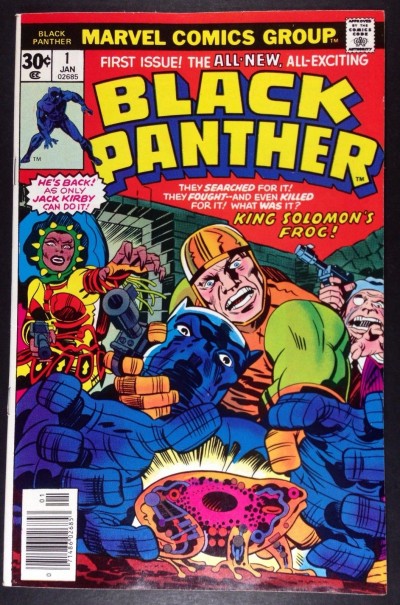 Black Panther (1977) #1 VF+ (8.5) Jack Kirby