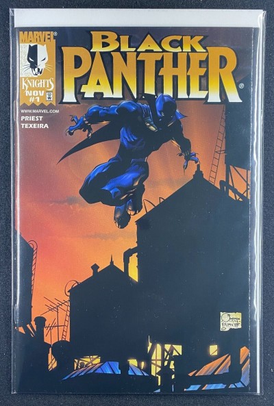 Black Panther (1998) #1 VF/NM-NM Dynamic Forces Variant Joe Quesada 1st Okoye