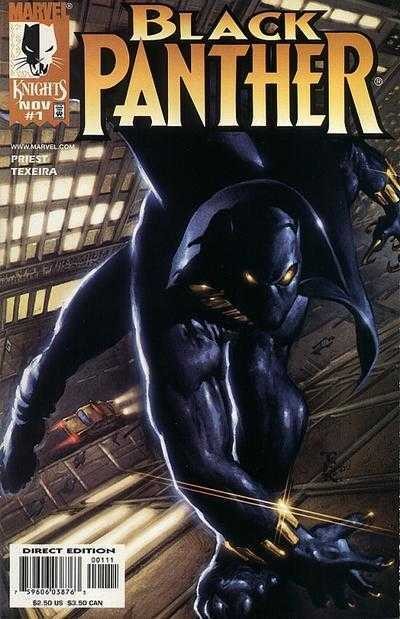 Black Panther (1998) #1 VF/NM-NM Texeira Cover Marvel Knights Christpher Priest