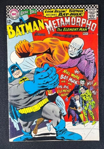 Brave and the Bold #68 VG (4.0) Batman and Metamorpho