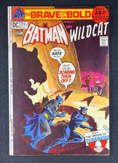Brave and the Bold (1955) #97 VF- (7.5) Batman and Wildcat Nick Cardy Art