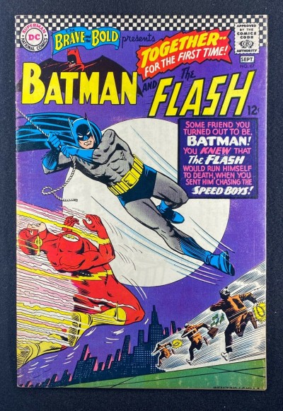 Brave and the Bold (1955) #67 FN (6.0) Batman Flash Team-Up Carmine Infantino