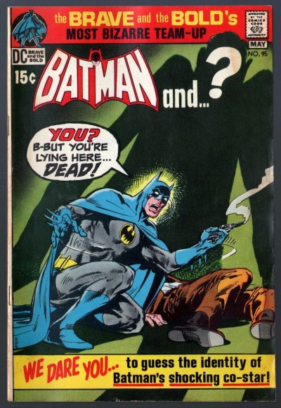 Brave and the Bold (1955) #95 VG/FN (5.0) Batman & Plastic Man