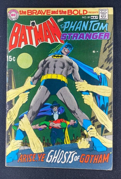 Brave and the Bold (1955) #89 VG/FN (5.0) Batman Phantom Stranger Neal Adams Art