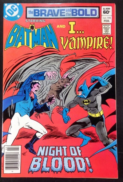 Brave and the Bold #195 NM (9.4) featuring Batman and I Vampire
