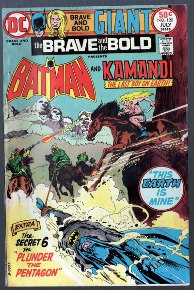 Brave and the Bold (1955) #120 VG/FN (5.0) Batman & Kamandi Aparo cover & art