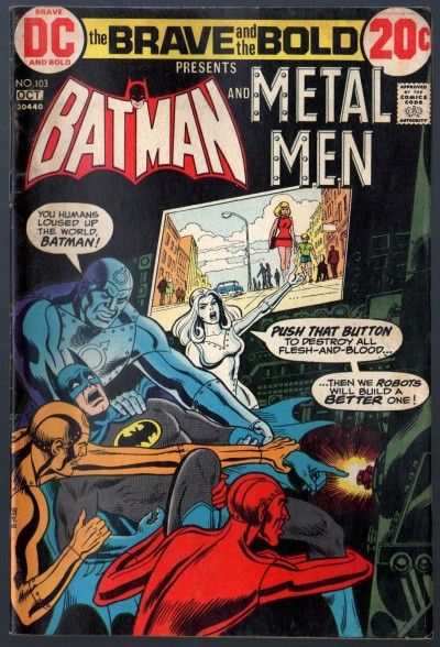Brave and the Bold (1955) #103 VG (4.0) Batman and Metal Men