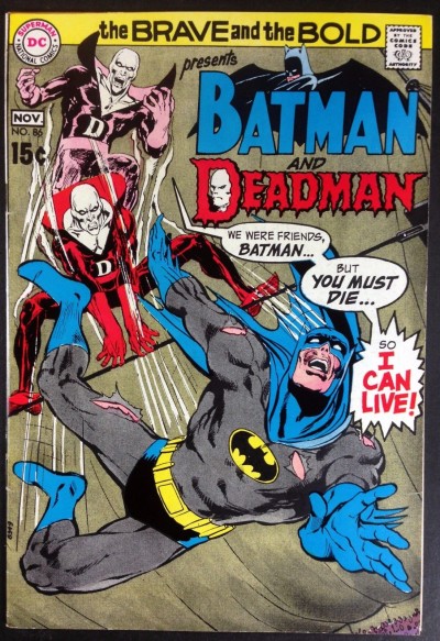 Brave and the Bold (1955) #86 FN/VF (7.0) featuring Batman & Deadman Neal Adams 