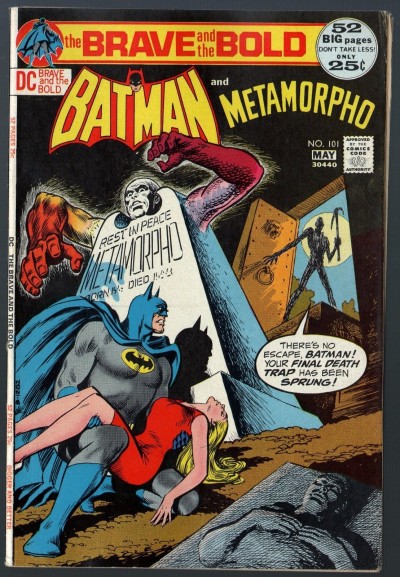 Brave and the Bold (1955) #101 VG/FN (5.0) Batman and Metamorpho Jim Aparo Art