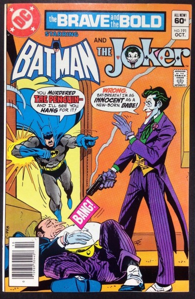 Brave and the Bold #191 NM- (9.2) featuring Batman and Joker 