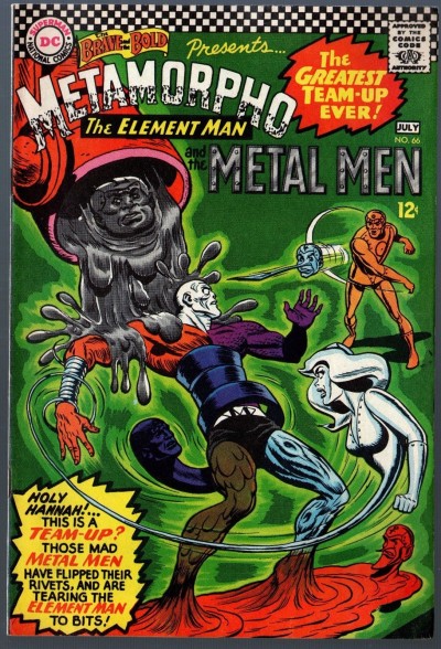 Brave and the Bold (1955) #66 FN+ (6.5) Metamorpho & Metal Men