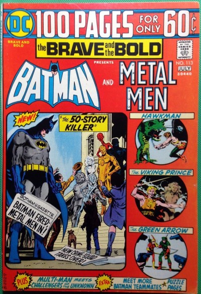 Brave and the Bold (1955) #113 FN+ (6.5) featuring Metal Men 100 pages
