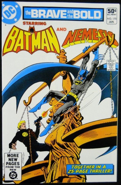 BRAVE AND THE BOLD #170 VF+ NEMESIS