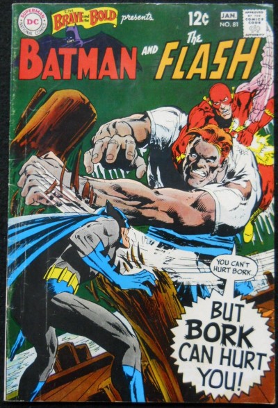 BRAVE AND THE BOLD #81 VG BATMAN AND THE FLASH NEAL ADAMS