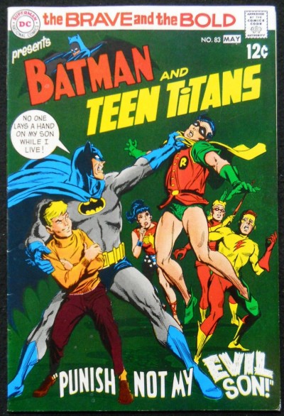 BRAVE AND THE BOLD #83 FN+ TEEN TITANS NEAL ADAMS