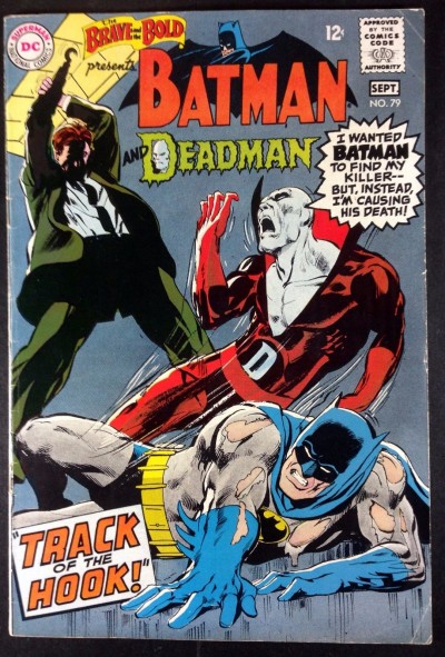 Brave and the Bold (1955) #79 FN (6.0) featuring Batman & Deadman Neal Adams 