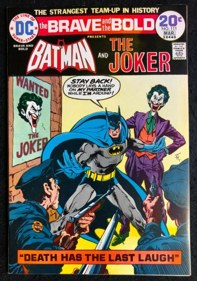 Brave and the Bold (1955) #111 VF- (7.5) Batman & Joker