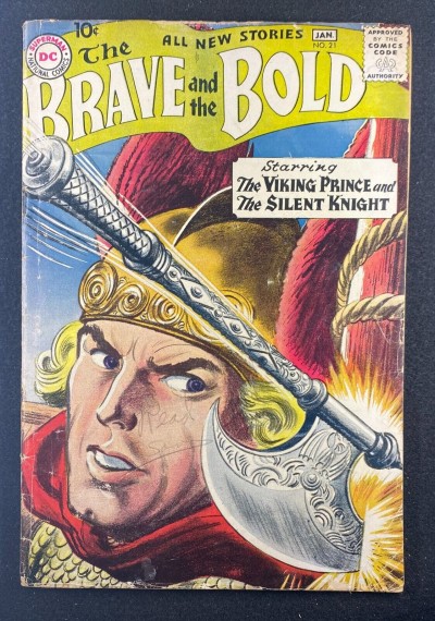 Brave and the Bold (1955) #21 VG (4.0) Viking Prince Silent Knight Irv Novick