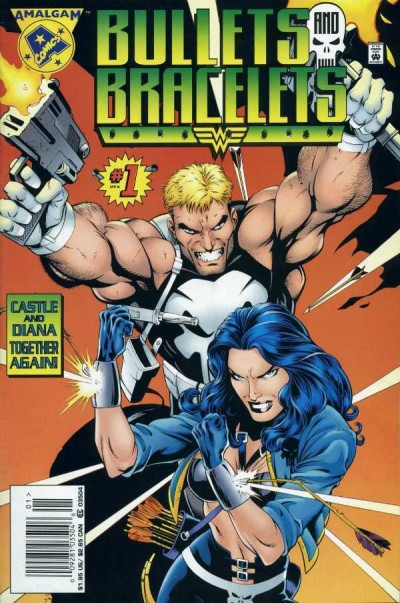 Bullets and Bracelets (1996) #1 VF/NM Amalgam Comics Wonder Woman Punisher