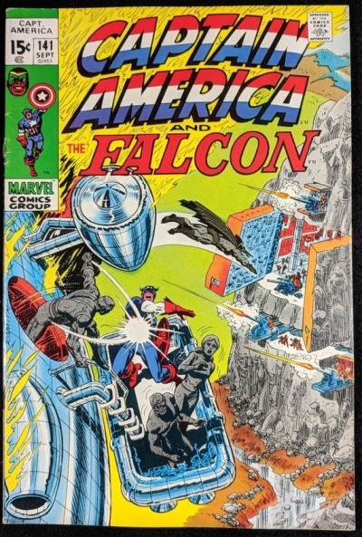 Captain America (1968) #141 FN (6.0)  vs Grey Gargoyle