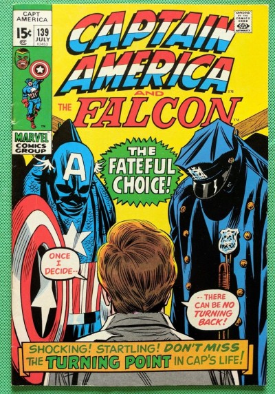 Captain America (1968) & Falcon #139 VF- (7.5)
