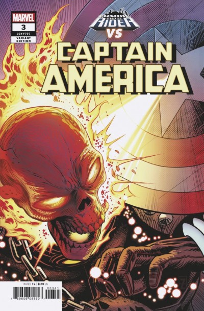 Captain America (2018) #3 VF/NM Cosmic Ghost Rider Vs. Variant Cover