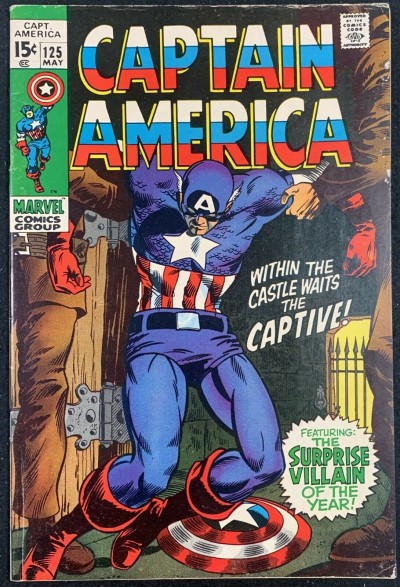 Captain America (1968) #125 VG/FN (5.0) Vs Madarin
